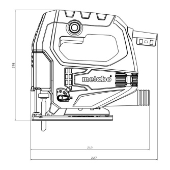 Купить Лобзик Metabo STEВ 65 Quick кейс   601030500 фото №2